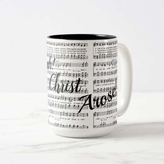 Christ Arose Tasse (VorderseiteRechts)