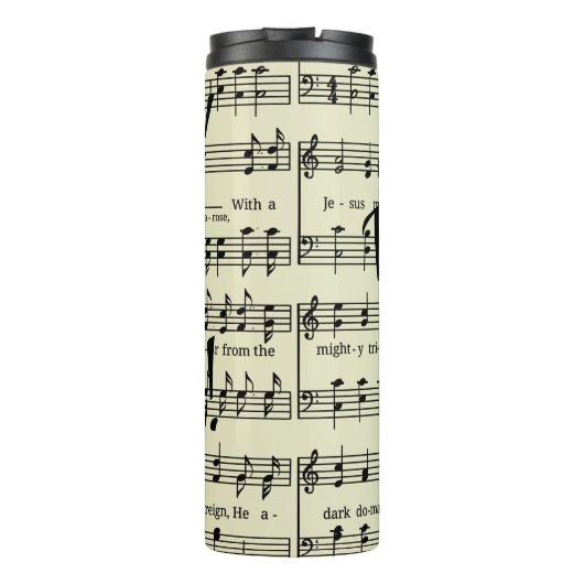 Christ Arose Thermosbecher (Rückseite)