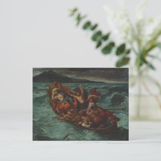 Christ Asleep während des Tempest Postkarte (Stehend Vorderseite)