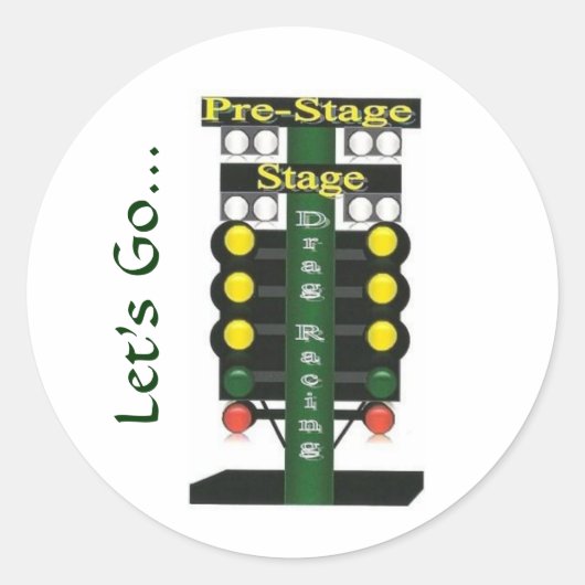 Christ Baum, lass uns gehen... Runder Aufkleber (Vorderseite)