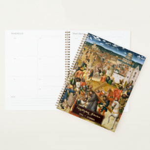 Christ Bearing the Cross Vintag Art Monogram 2026 Planer
