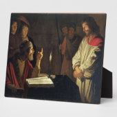 Christ Before Caiaphas (Öl auf Leinwand) Fotoplatte (Seite)