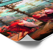 Christ Bids Farewell Poster (Ecke)