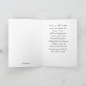 Christ Birth Feiertagskarte (Innenseite)