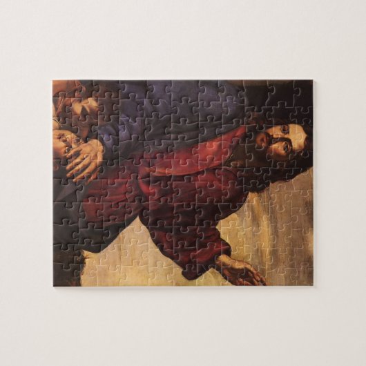 Christ Blessing Children by Artemisia Gentileschi Puzzle (Horizontal)