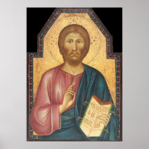 Christ Blessing, Grifo di Tancredi Kunstgedicht