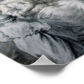 Christ Blessing Little Children Poster (Ecke)