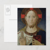 Christ Blessing Postkarte (Vorne/Hinten)