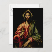 Christ Blessing Postkarte (Vorne/Hinten)