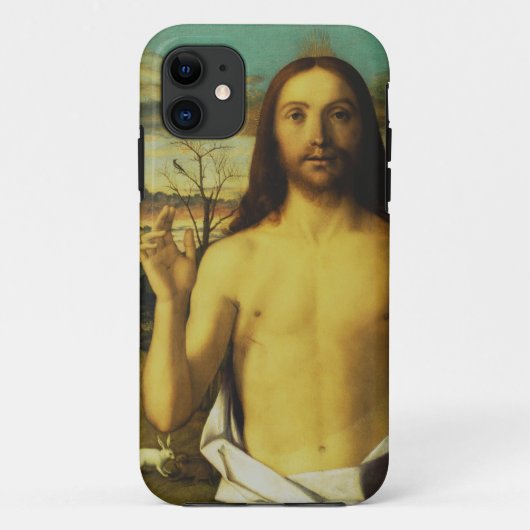 Christ Blessing von Giovanni Bellini Case-Mate iPhone Hülle (Rückseite)