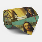 Christ Blessing von Giovanni Bellini Krawatte (Gerollt)