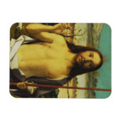 Christ Blessing von Giovanni Bellini Magnet (Horizontal)