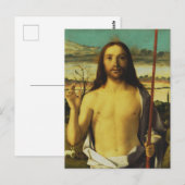 Christ Blessing von Giovanni Bellini Postkarte (Vorne/Hinten)