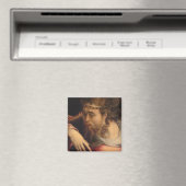 Christ Carry the Cross, 1540-45 (Öl auf Tafel) Magnet (In Situ (Geschirrspüler))