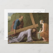 Christ Carry the Cross, c.1651 Postkarte (Vorne/Hinten)