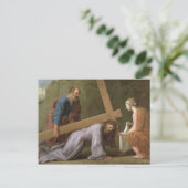 Christ Carry the Cross, c.1651 Postkarte (Stehend Vorderseite)