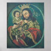 Christ Child Crowing St Joseph Poster (Vorne)