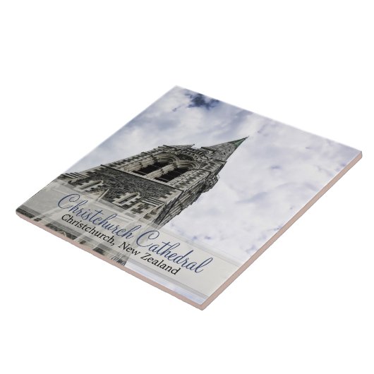 Christ Church Cathedral, Neuseeland Keramik Tile Fliese (Seite)
