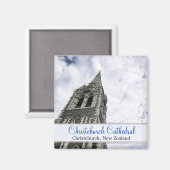 Christ Church Cathedral, Neuseeland Magnet (Vorderseite/Rückseite)