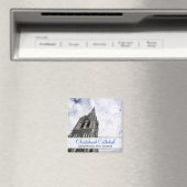 Christ Church Cathedral, Neuseeland Magnet (In Situ (Geschirrspüler))