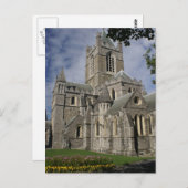 Christ Church, Dublin, Ireland Cards & Postcards Postkarte (Vorne/Hinten)