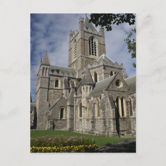 Christ Church, Dublin, Ireland Cards & Postcards Postkarte (Vorderseite)