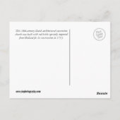 Christ Church Melaka - 1753 Postkarte (Rückseite)