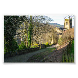 Christ Church Sowerby Bridge: Historische Kirchenb Fotodruck