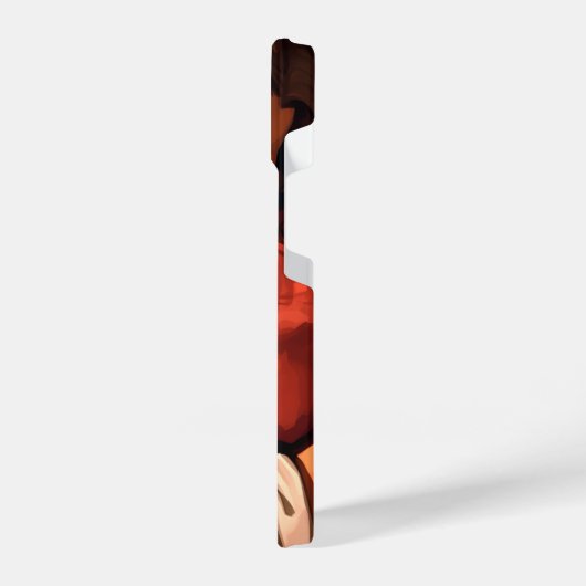 Christ Comforting Lucifer iPhone Fall iPhone Hülle (Linke Seite)