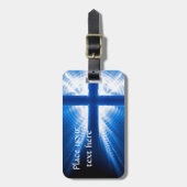 Christ Cross Gepäckanhänger (Vorderseite vertikal)