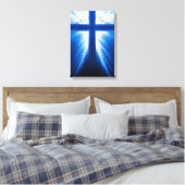 Christ Cross Leinwanddruck (Insitu (Schlafzimmer))