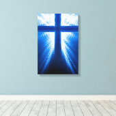 Christ Cross Leinwanddruck (Insitu (Holzboden))