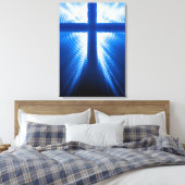 Christ Cross Leinwanddruck (Insitu (Schlafzimmer))