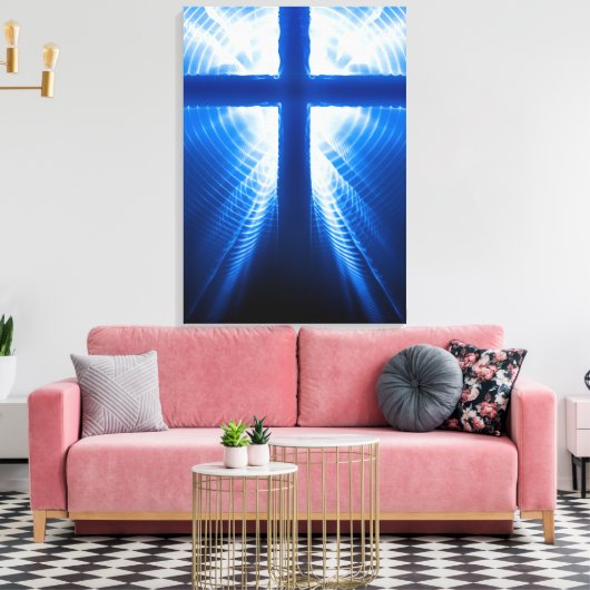Christ Cross Leinwanddruck (Insitu (Wohnzimmer))