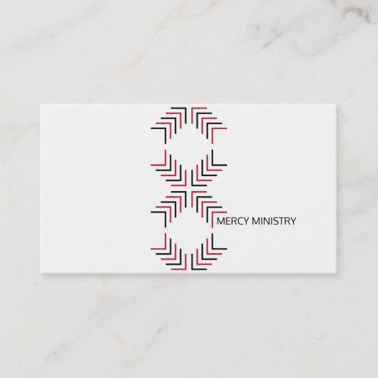 Christ Cross Visitenkarte (Vorderseite)