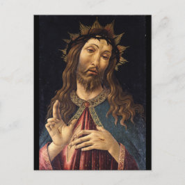 Christ Crowned with Thorns by Botticelli Postkarte