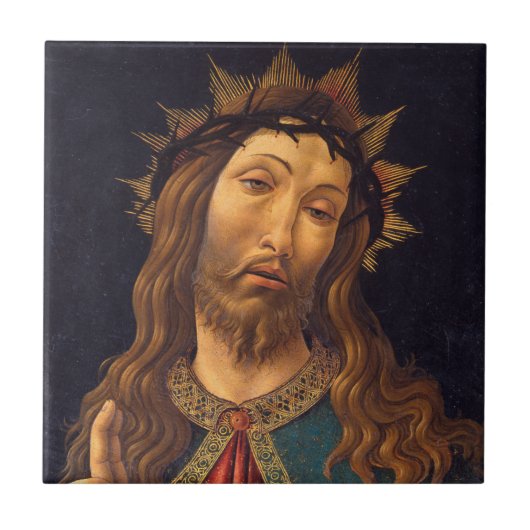 Christ Crowned with Thorns by Sandro Botticelli Fliese (Vorderseite)