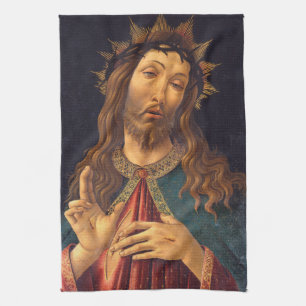 Christ Crowned with Thorns by Sandro Botticelli Geschirrtuch