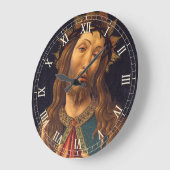 Christ Crowned with Thorns by Sandro Botticelli Große Wanduhr (Winkel)