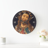 Christ Crowned with Thorns by Sandro Botticelli Große Wanduhr (Zuhause)
