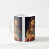 Christ Crowned with Thorns by Sandro Botticelli Kaffeetasse (Vorderseite Links)