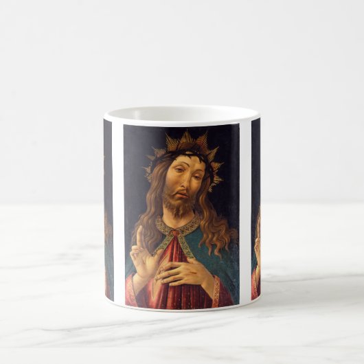 Christ Crowned with Thorns by Sandro Botticelli Kaffeetasse (Mittel)