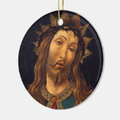 Christ Crowned with Thorns by Sandro Botticelli Keramik Ornament (Links)