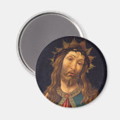 Christ Crowned with Thorns by Sandro Botticelli Magnet (Vorderseite/Rückseite)