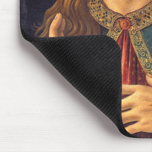 Christ Crowned with Thorns by Sandro Botticelli Mousepad (Ecke)