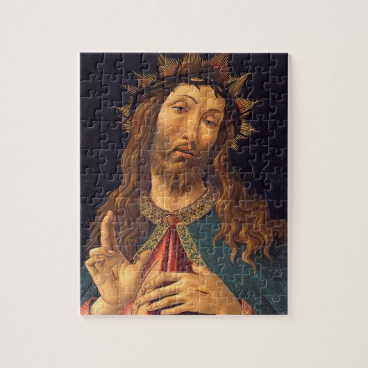 Christ Crowned with Thorns by Sandro Botticelli Puzzle (Vertikal)