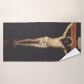 Christ Cruciated by Diego Velazquez Badehandtuch (Badehandtuch)