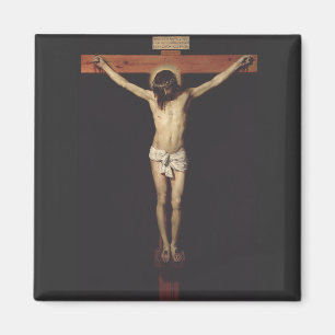 Christ Cruciated by Diego Velazquez Magnet