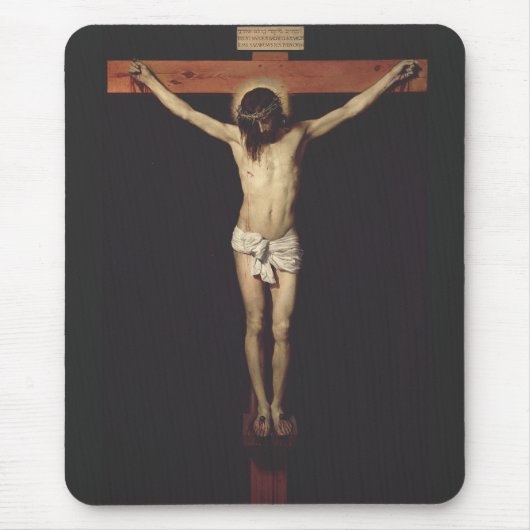 Christ Cruciated by Diego Velazquez Mousepad (Vorne)