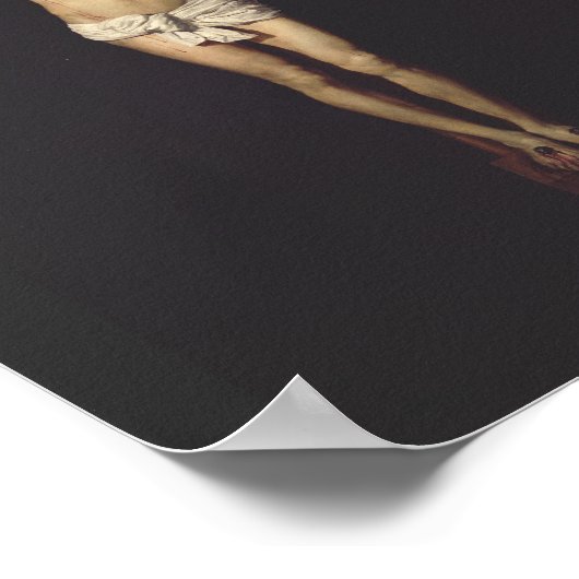 Christ Cruciated by Diego Velazquez Poster (Ecke)